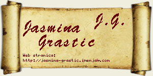 Jasmina Grastić vizit kartica